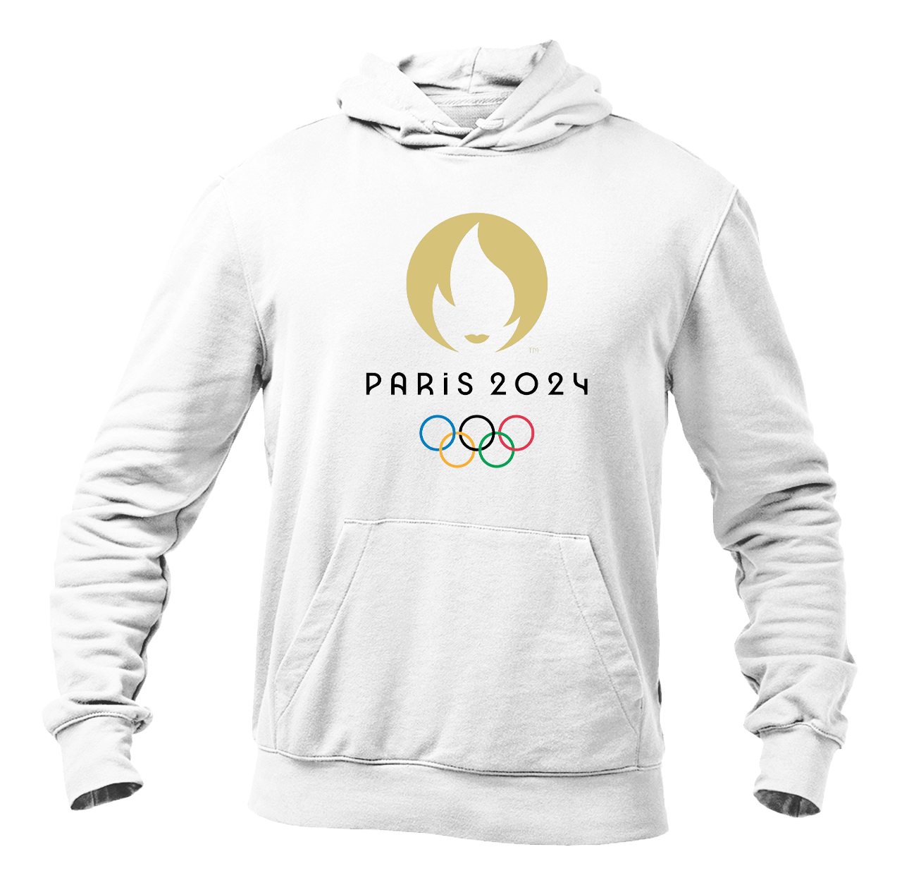 Men's New Olympics 2024 Paris Logo Pullover  Hoodie