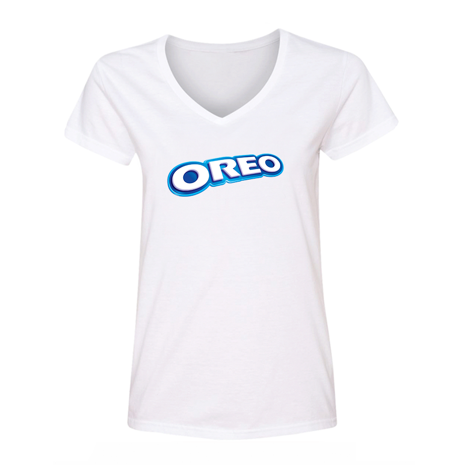 Women's Oreo  V Neck T-Shirt