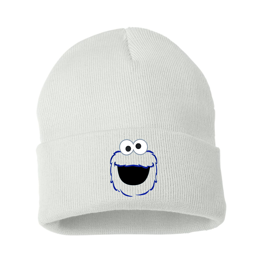Sesame Street Cookie Monster face Beanie Hat