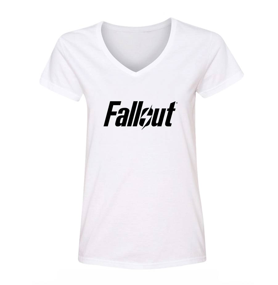 Women's Fallout V Neck T-Shirt