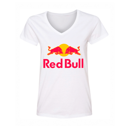 Women's Red Bull V Neck T-Shirt