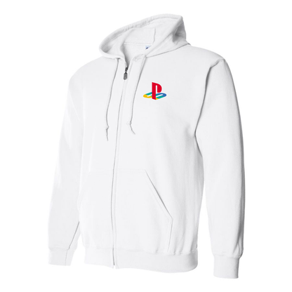 Men's Playstation Zipper  Hoodie