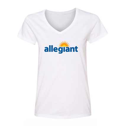 Women's Allegiant Air  V Neck T-Shirt