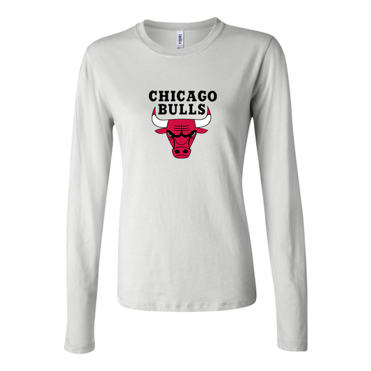 Women's Chicago Bulls Long Sleeve T-Shirt