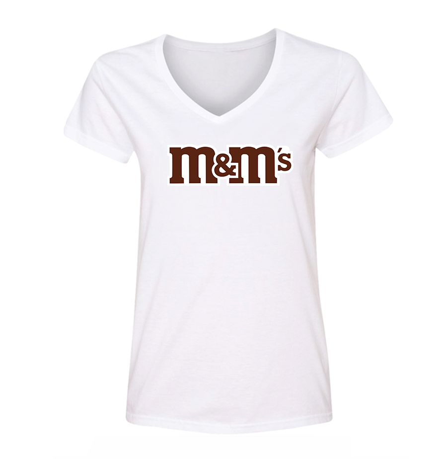 Women's M&M_s  V Neck T-Shirt