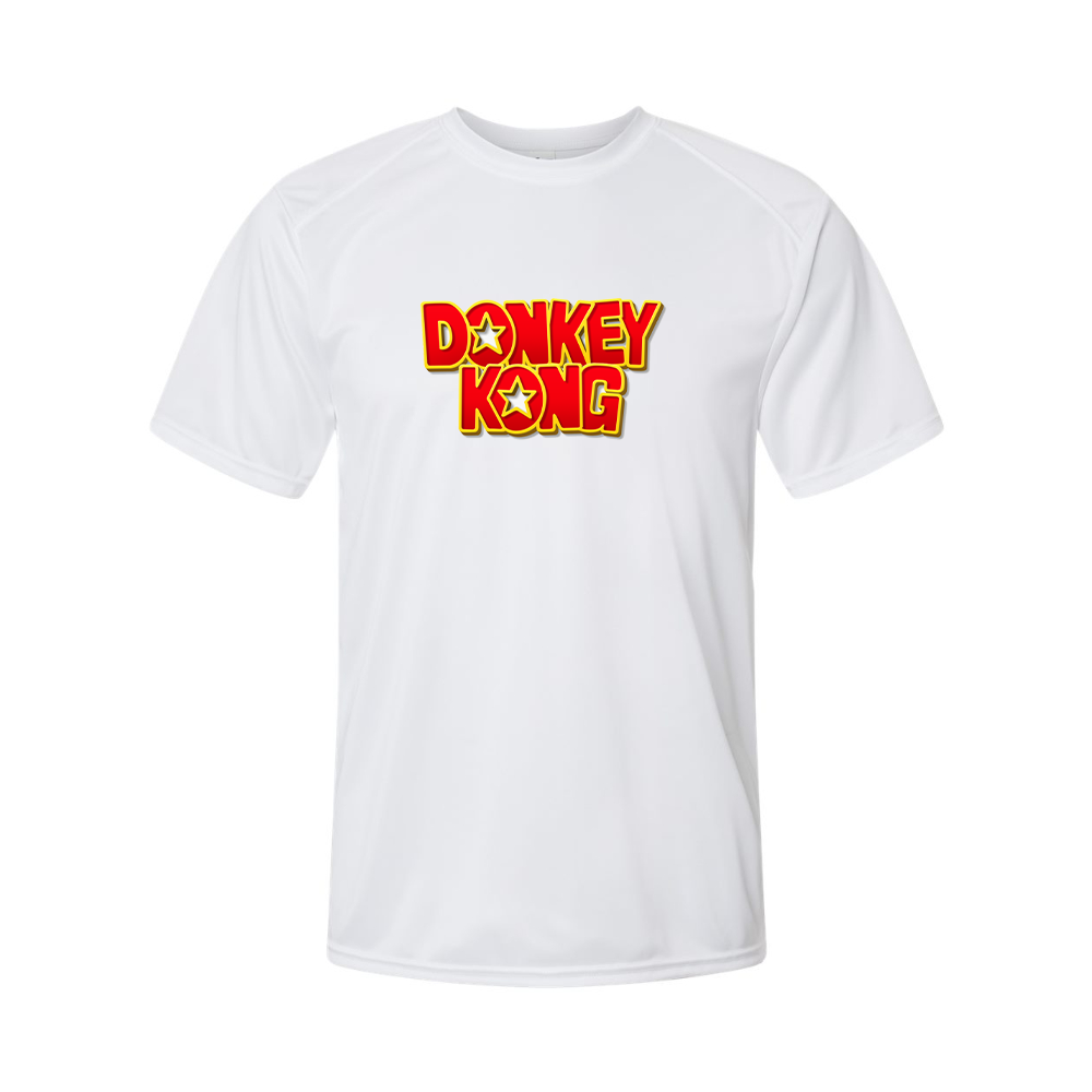 Men's Donkey Kong Performance T-Shirt – Graphic Cotton T-Shirt | TeesCustomize