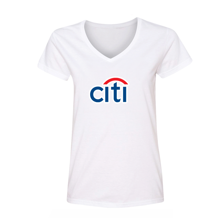 Women's Citi Bank V-Neck T-Shirt