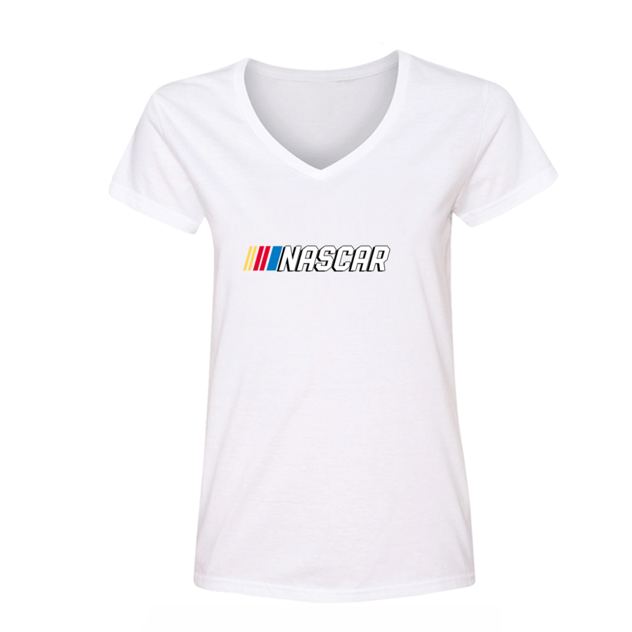 Women's Nascar V-Neck T-Shirt