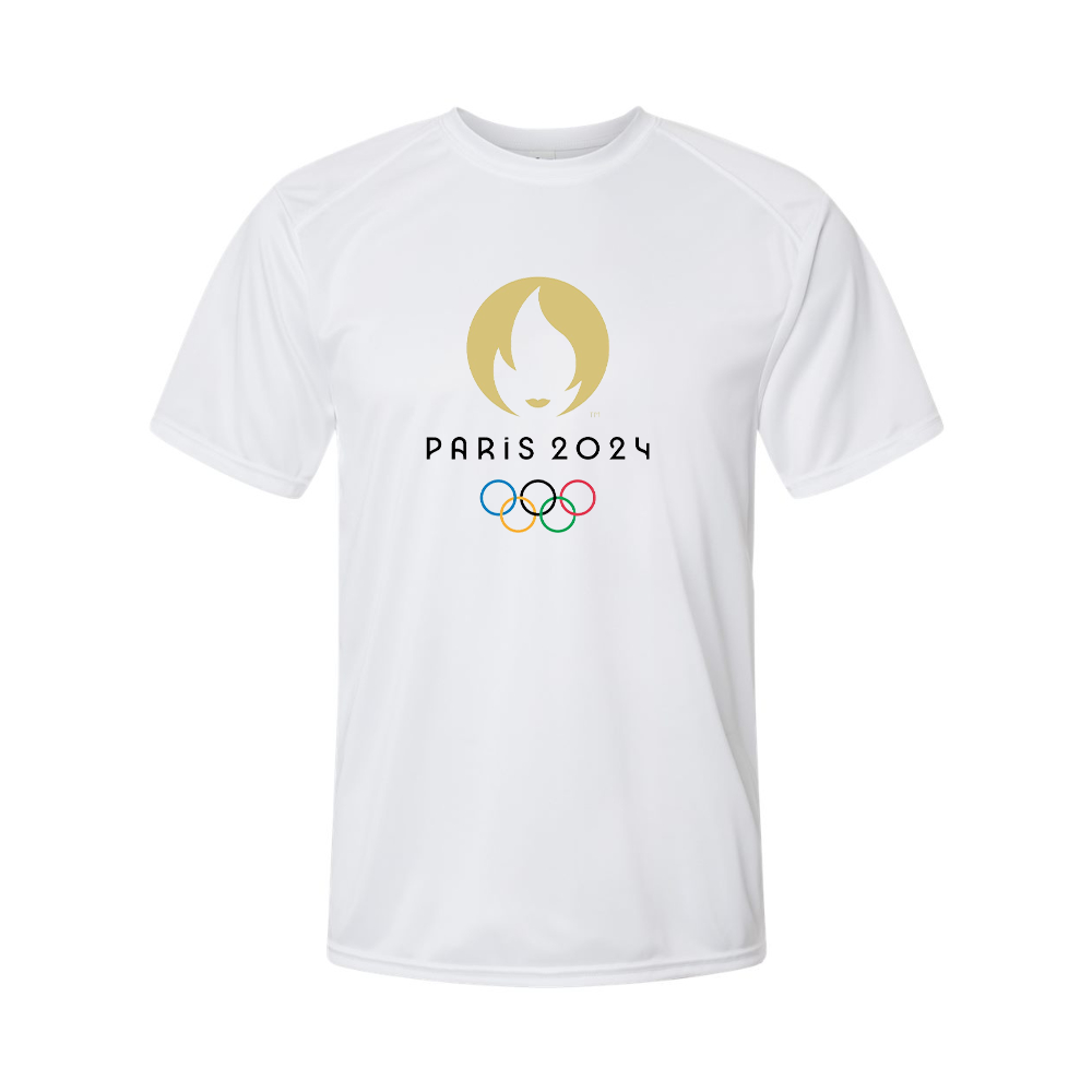 Men's New Olympics 2024 Paris Logo Performance T-Shirt