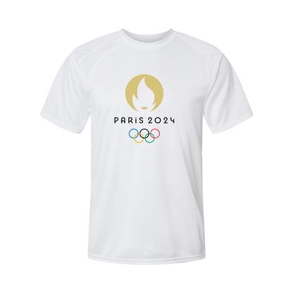 Men's New Olympics 2024 Paris Logo Performance T-Shirt