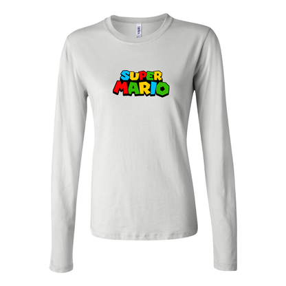 Women's Super Mario Long Sleeve T-Shirt