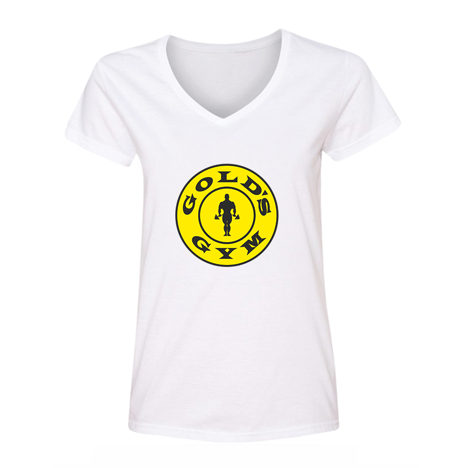 Women's Gold's Gym V Neck T-Shirt