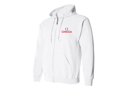 Men's Omega Zipper  Hoodie