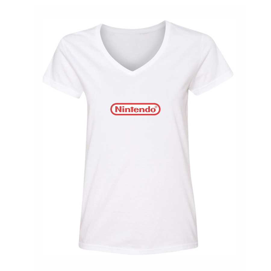 Women's Nintendo V Neck T-Shirt