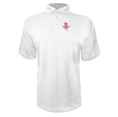 Men's Houston Rockets Polyester Polos