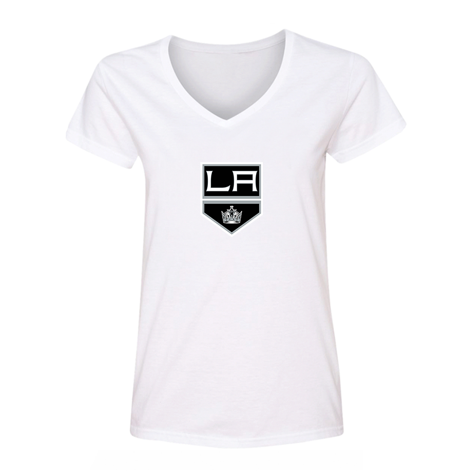 Women's NHL - Los Angeles Kings V-Neck T-Shirt