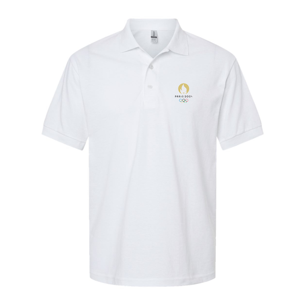 Men's New Olympics 2024 Paris Logo Dry Blend Polo