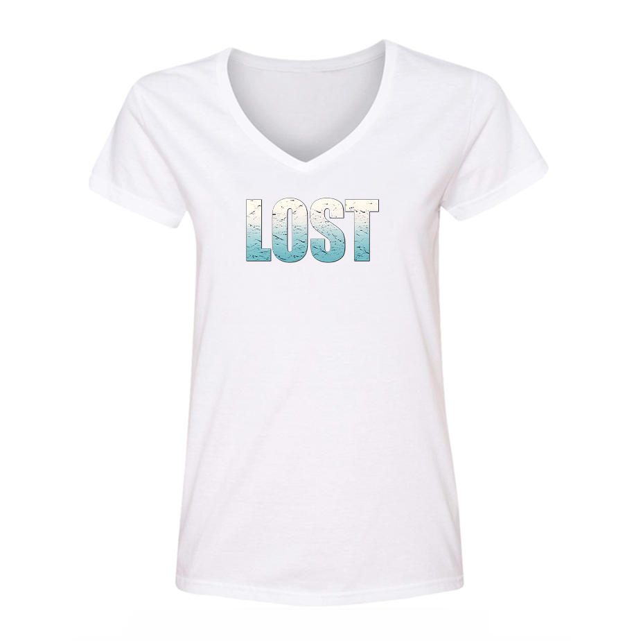 Women's Lost V Neck T-Shirt