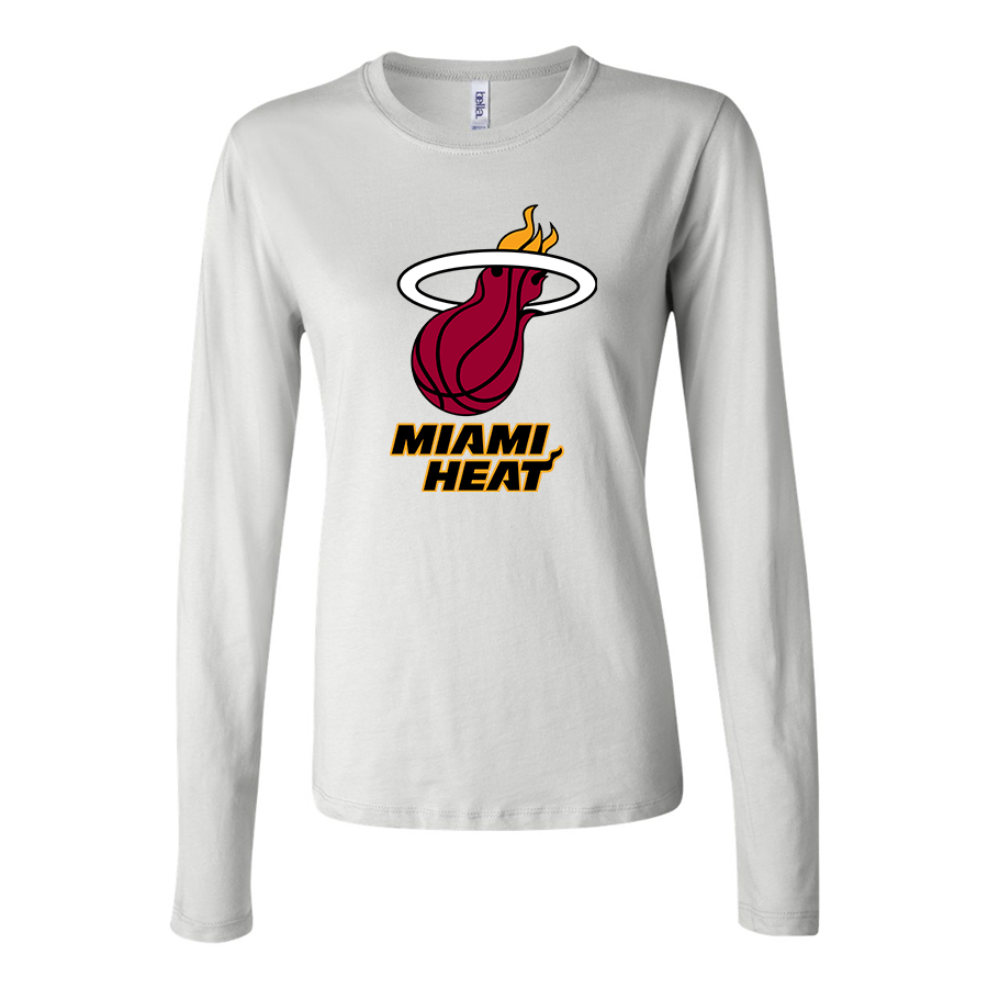 Women's Miami Heat Long Sleeve T-Shirt