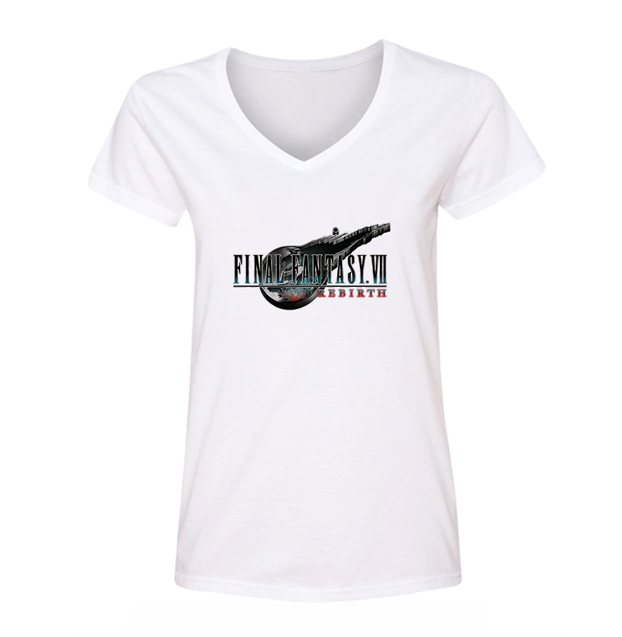 Women's Final Fantasy VII Rebirth V-Neck T-Shirt