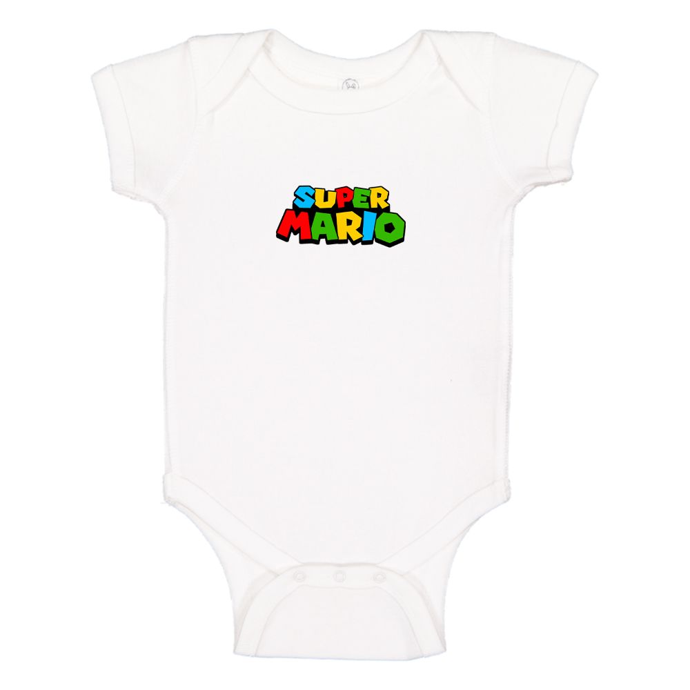 Super Mario Baby Romper Onesie