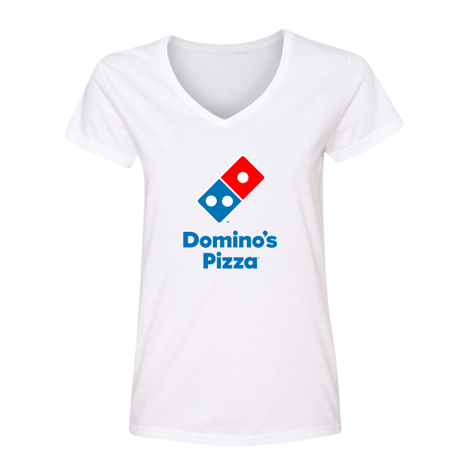 Women's Domino's Pizza V Neck T-Shirt