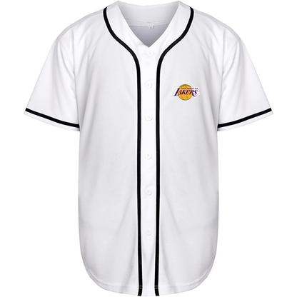 Men's Los Angeles Lakers Baseball Jersey