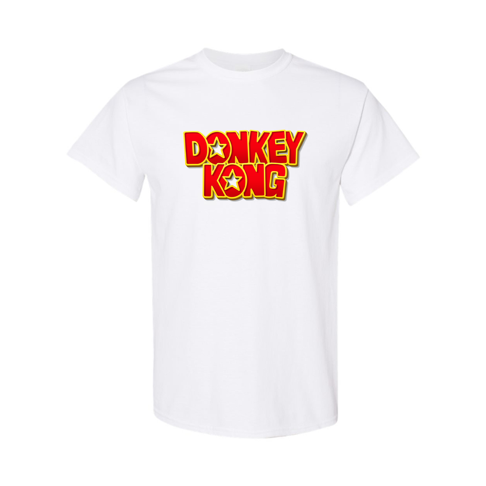 Men's Donkey Kong Cotton T-shirt – Graphic Cotton T-Shirt | TeesCustomize