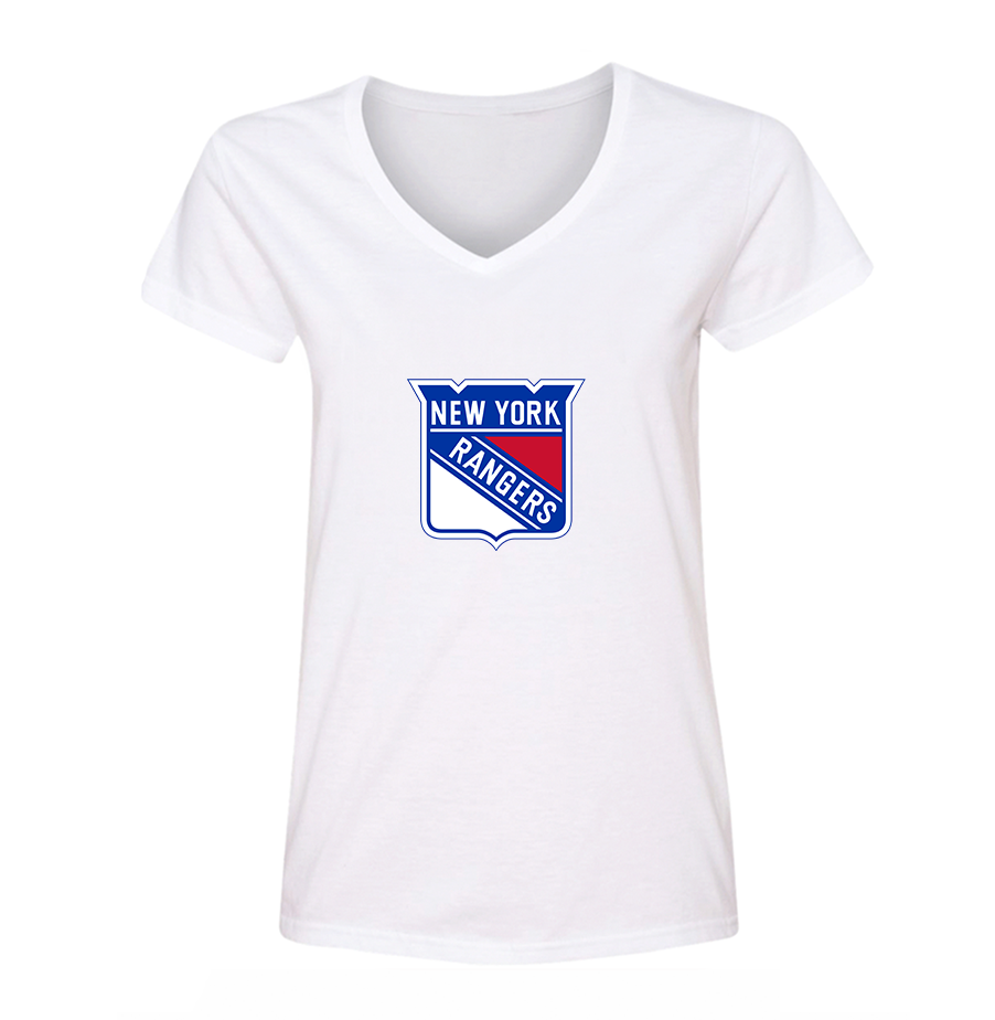 Women's NHL - New York Rangers V-Neck T-Shirt