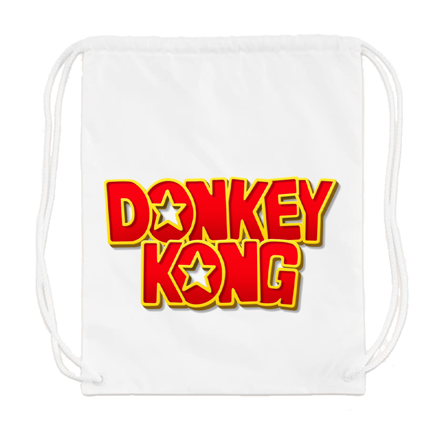 Donkey Kong Drawstring Bag