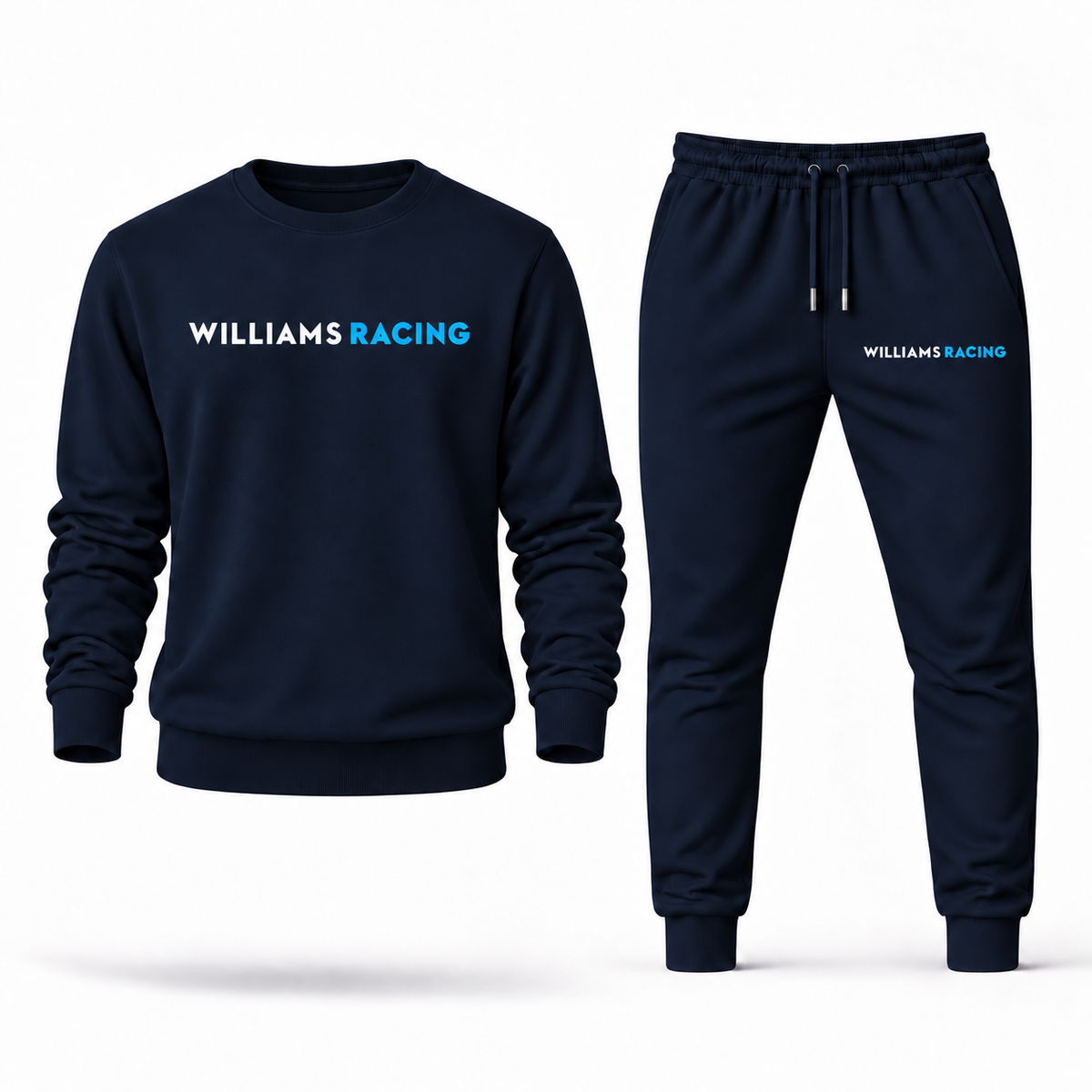 Williams Racing crew in Navy