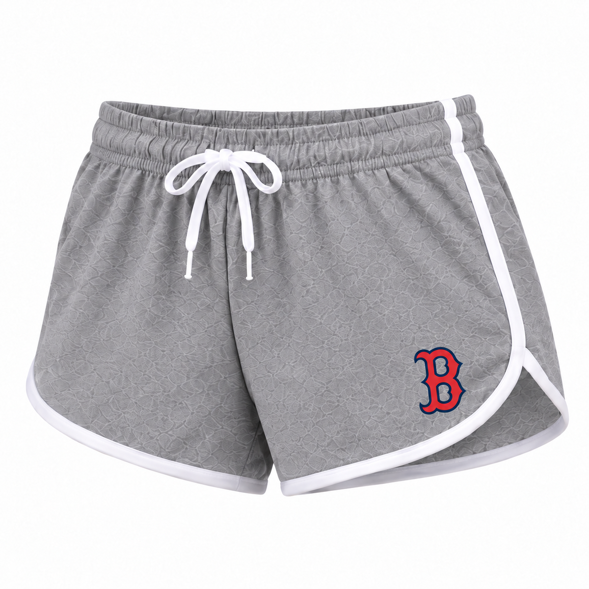 Women's Boston Red Sox Booty Shorts, Gray