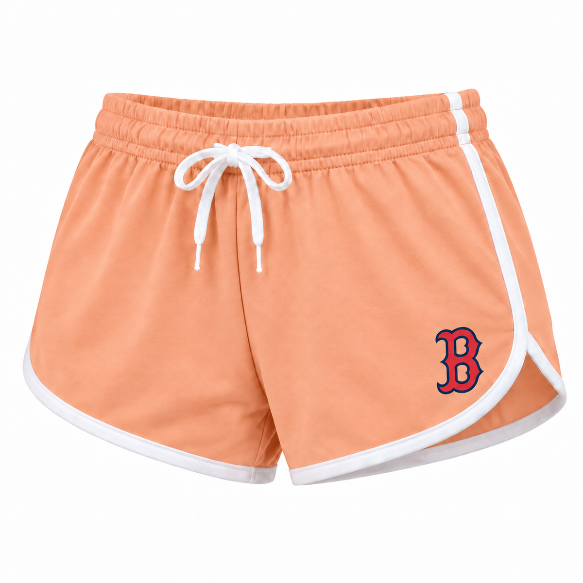 Women's Boston Red Sox Booty Shorts, Peach