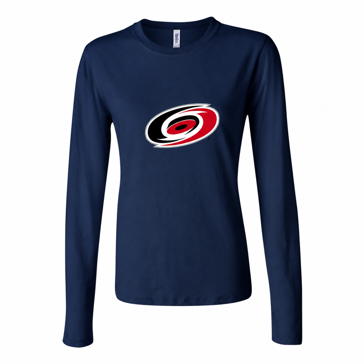 Women's Carolina Hurricanes Long Sleeve T-Shirt — Navy