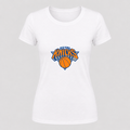 Women's knicks round-neck T-shirt, white