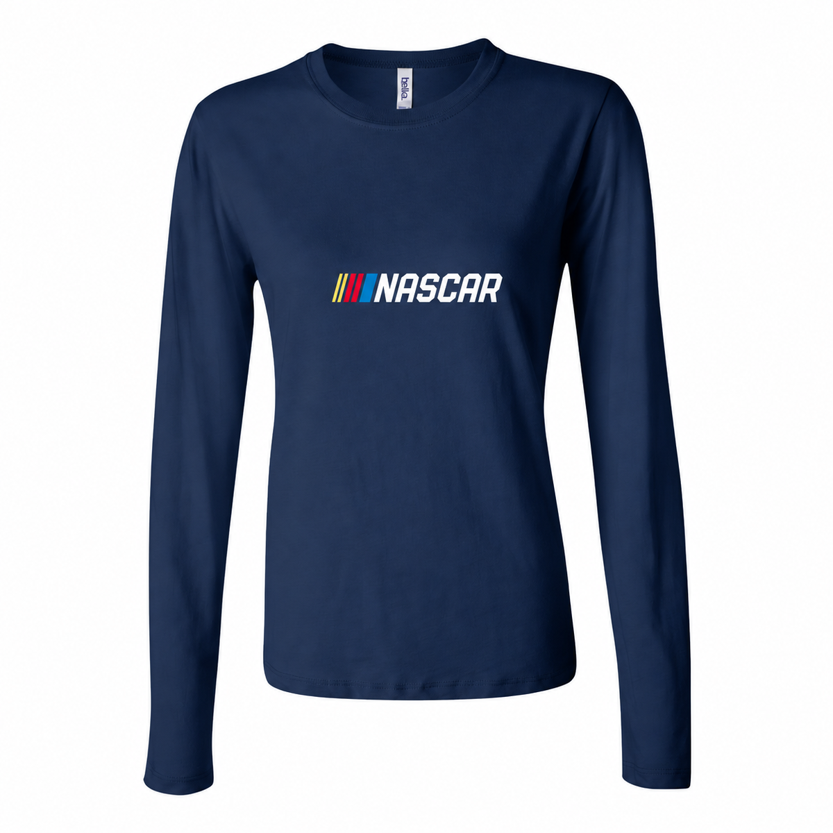 Women's nascar Long Sleeve T-Shirt — Navy