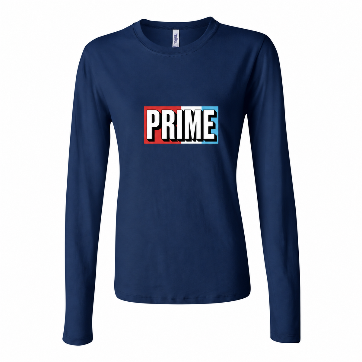 Women's Prime Drink Long Sleeve T-Shirt - Navy