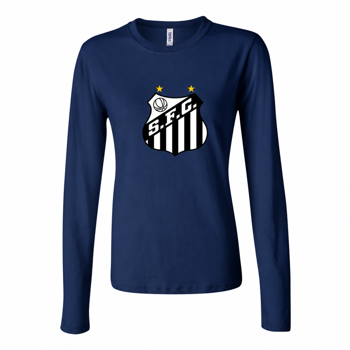 Women's Santos FC Long Sleeve T-Shirt - Navy