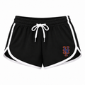 Women's New York Mets Booty Shorts, Black