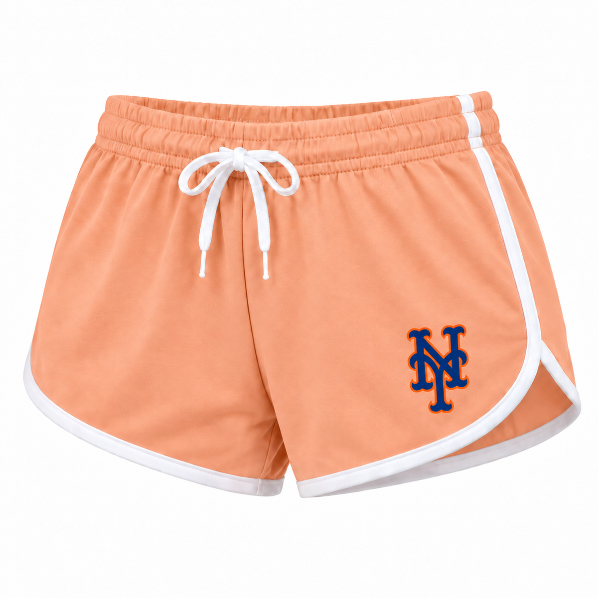Women's New York Mets Booty Shorts, Peach