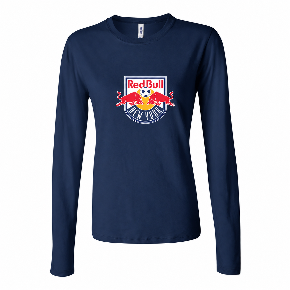 Women's New York Red Bulls Long Sleeve T-Shirt — Navy