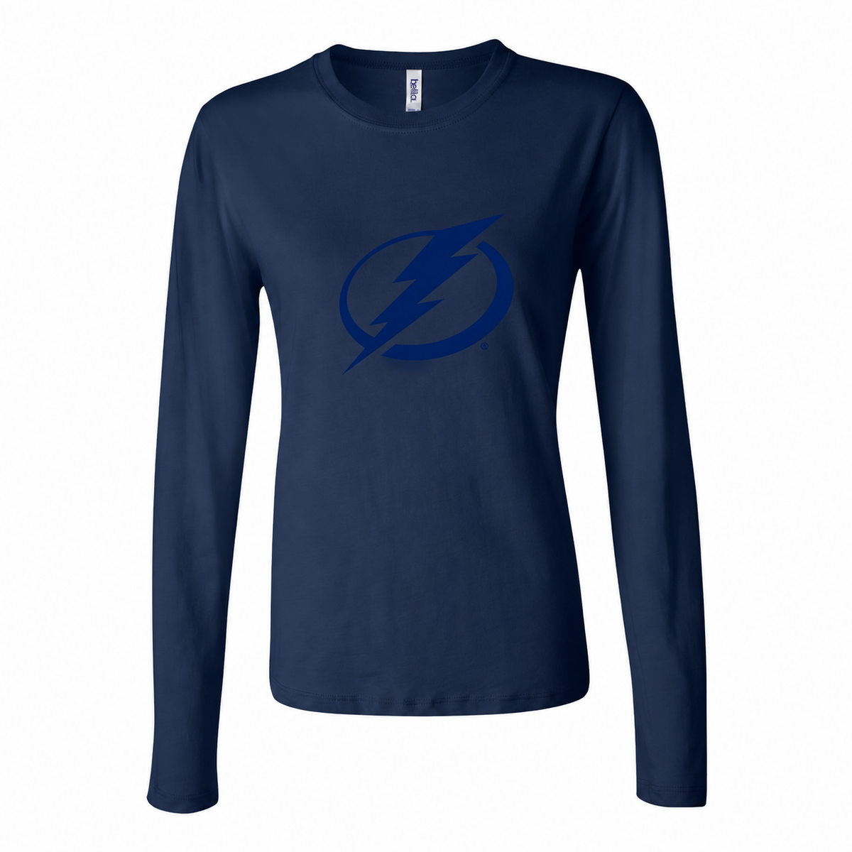 Women's Tampa Bay Lightning Long Sleeve T-Shirt — Navy