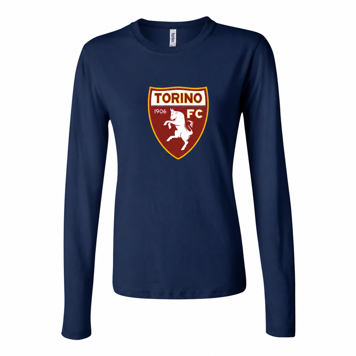 Women's Torino Soccer Long Sleeve T-Shirt — Navy