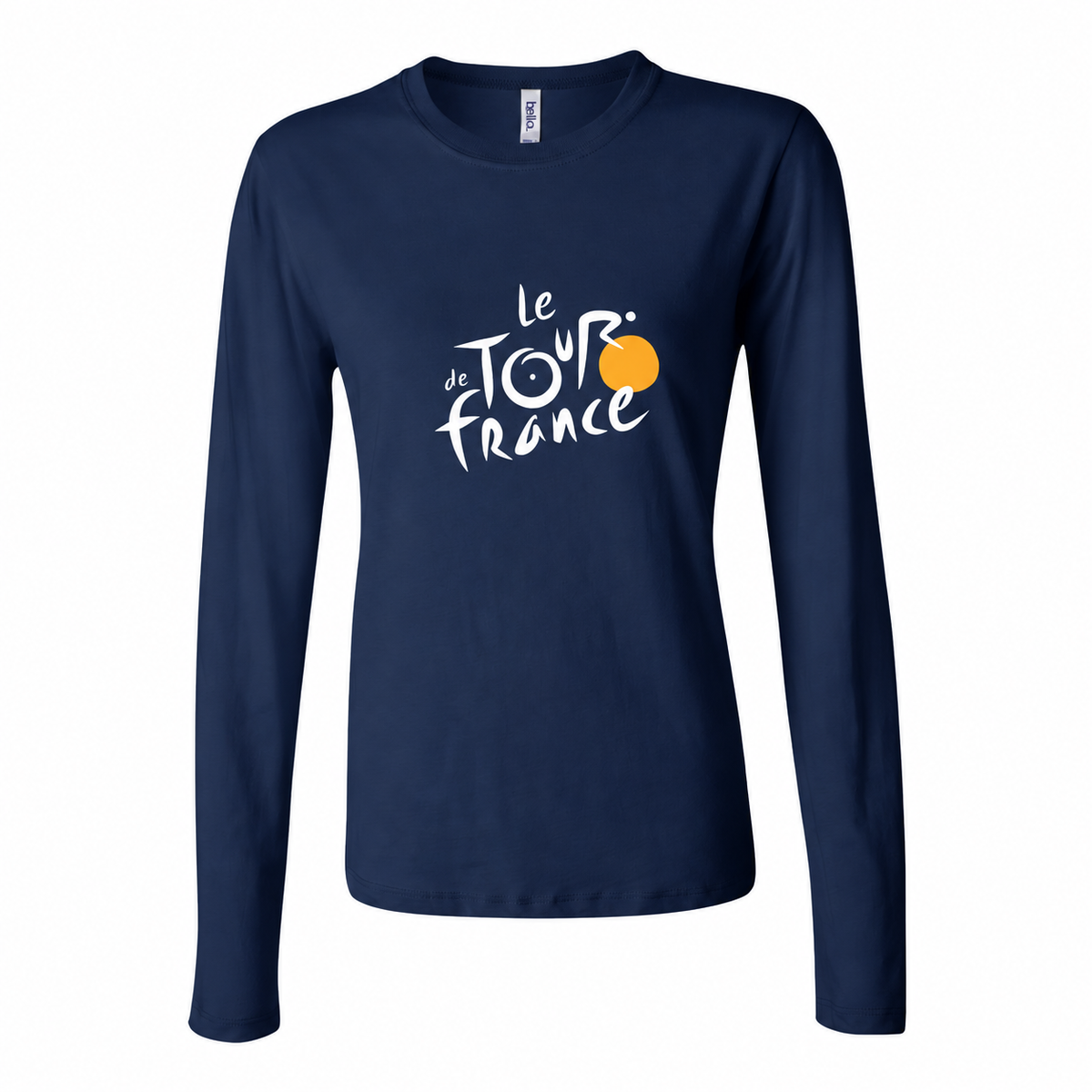 Women's Tour de France Long Sleeve T-Shirt — Navy