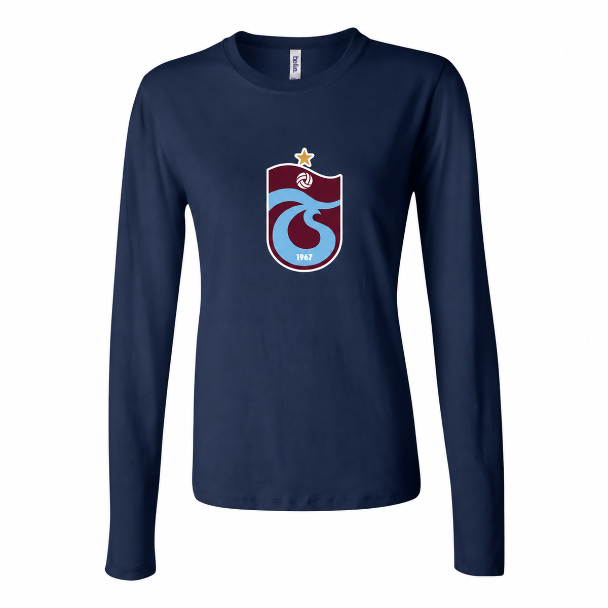 Women's Trabzonspor Soccer Long Sleeve T-Shirt — Navy