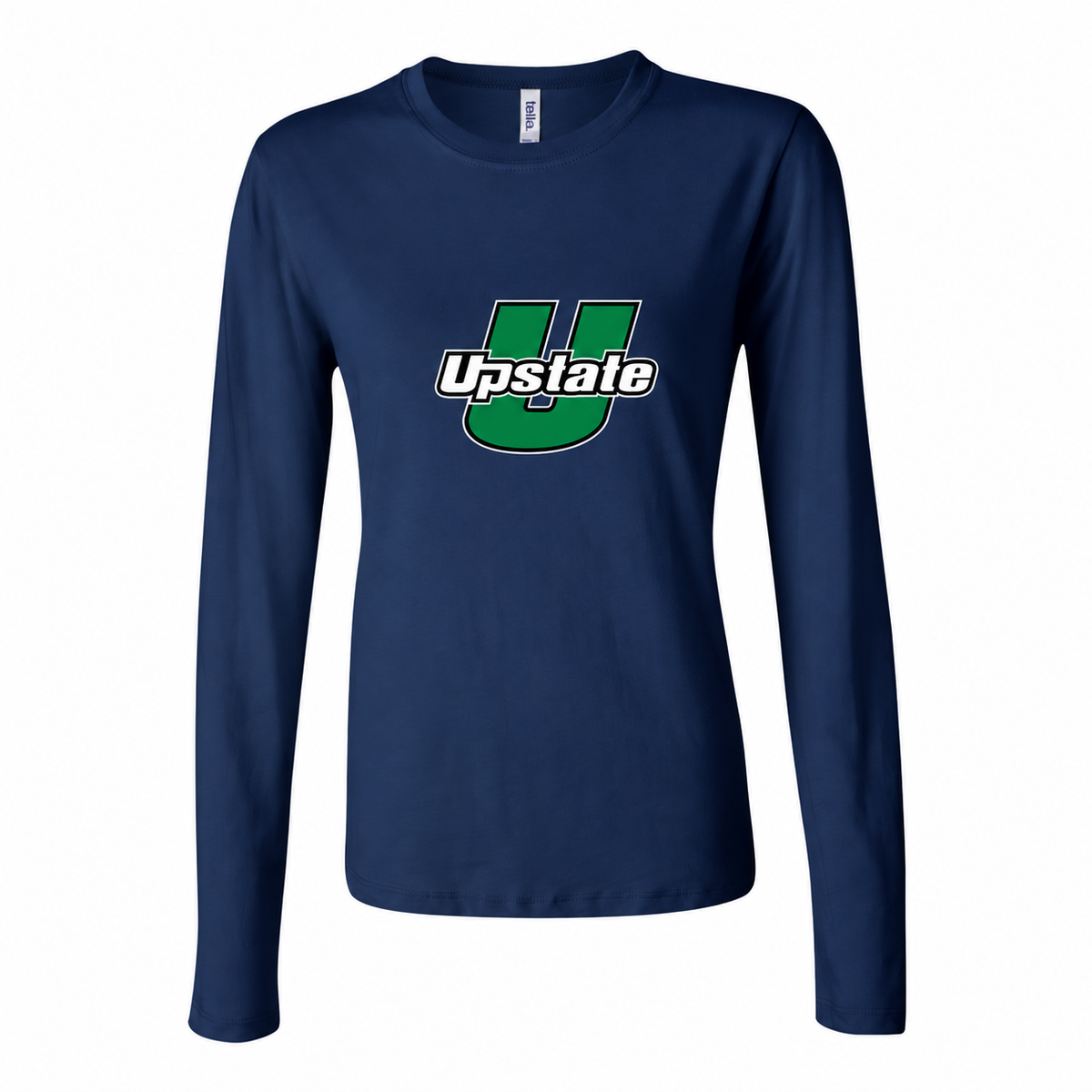 Women's USC Upstate Spartans Long Sleeve T-Shirt — Navy