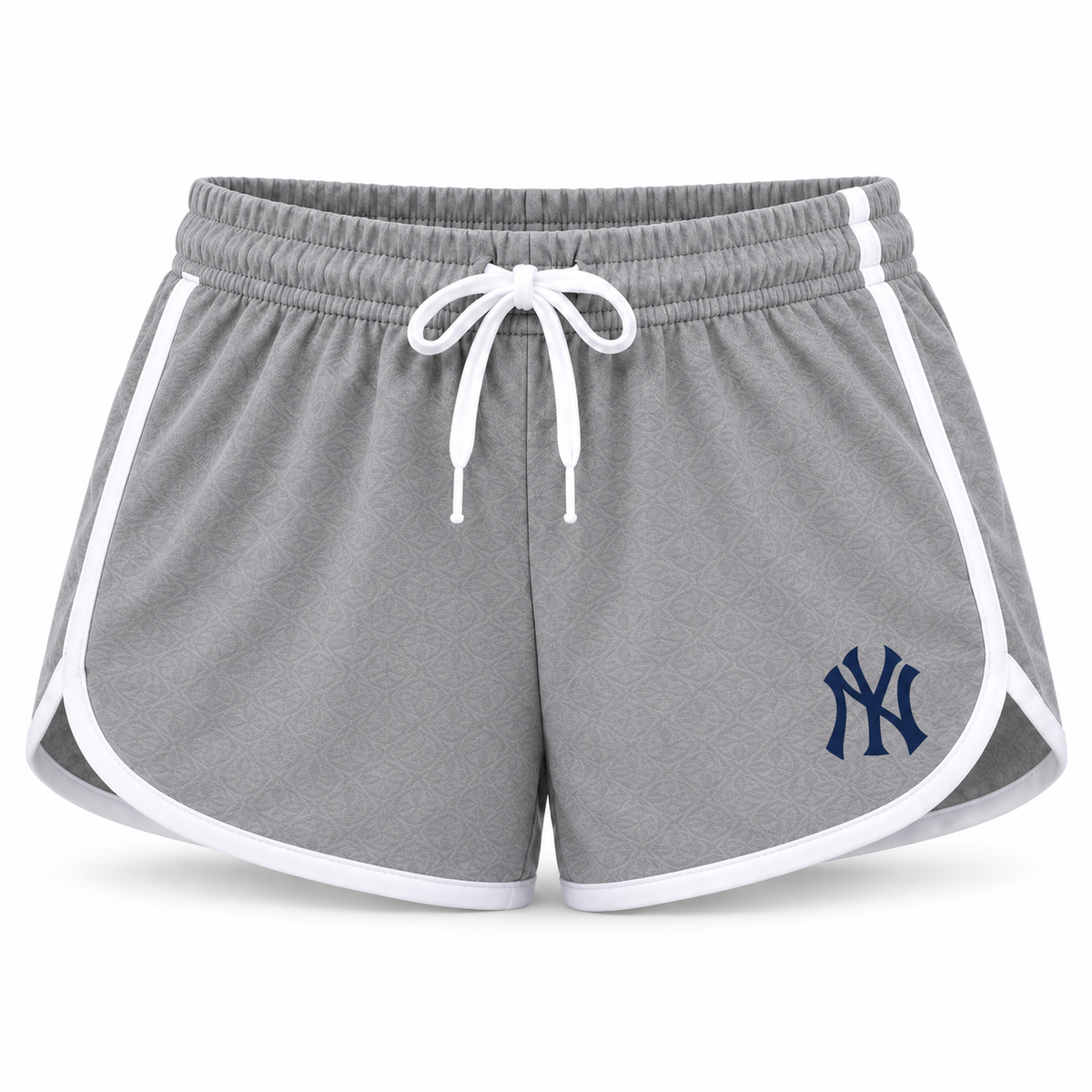 Women's New York Yankees Booty Shorts, Gray