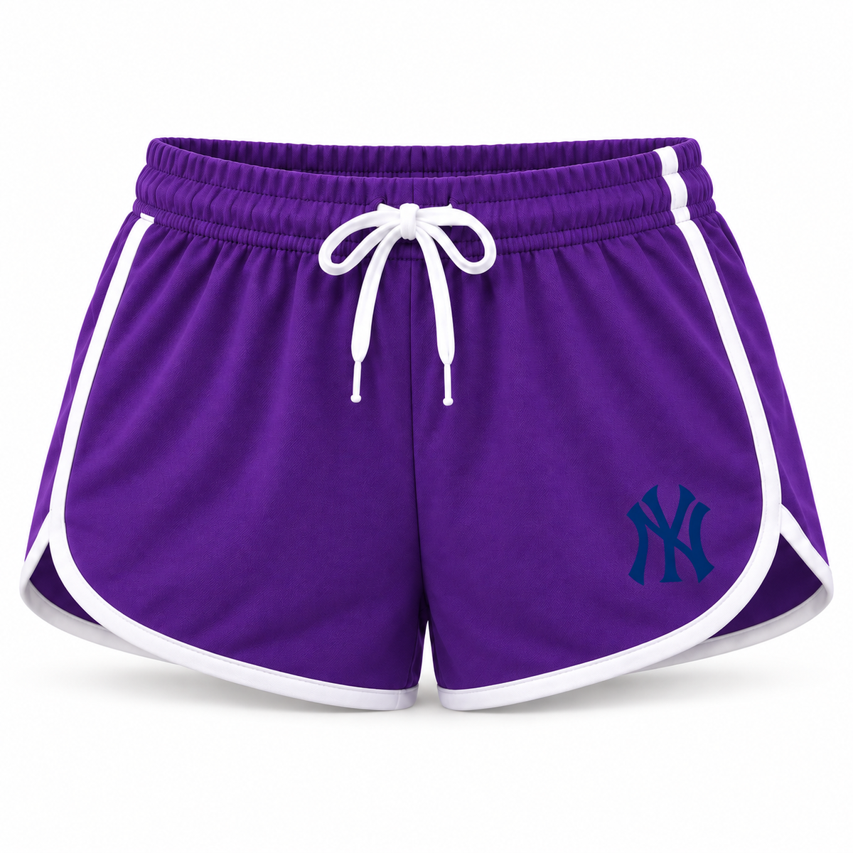 Women's New York Yankees Booty Shorts, Purple