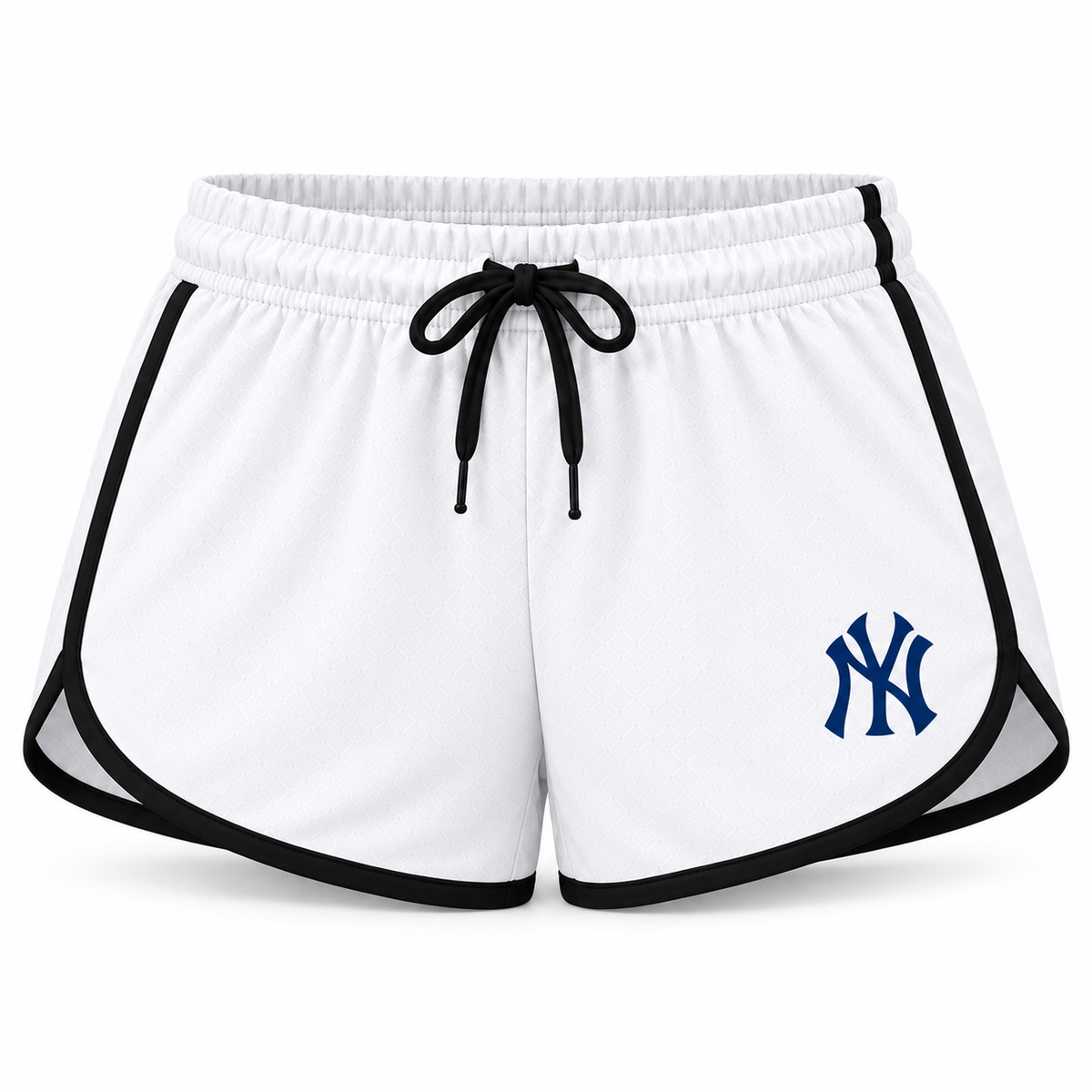 Women's New York Yankees Booty Shorts, White