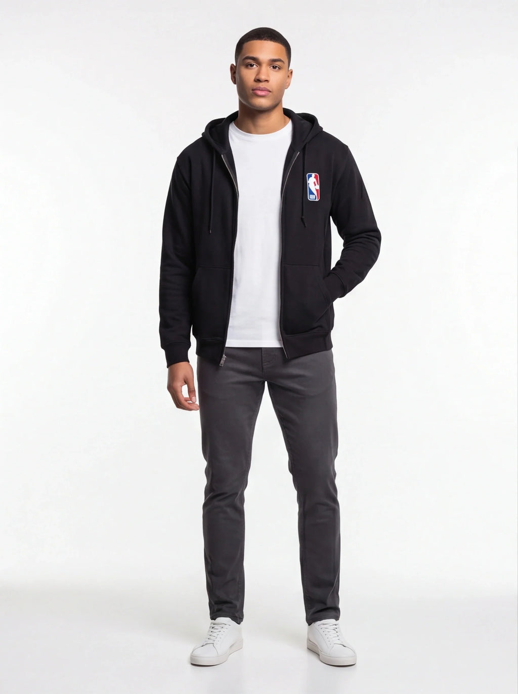 Men's NBA Zipper Hoodie